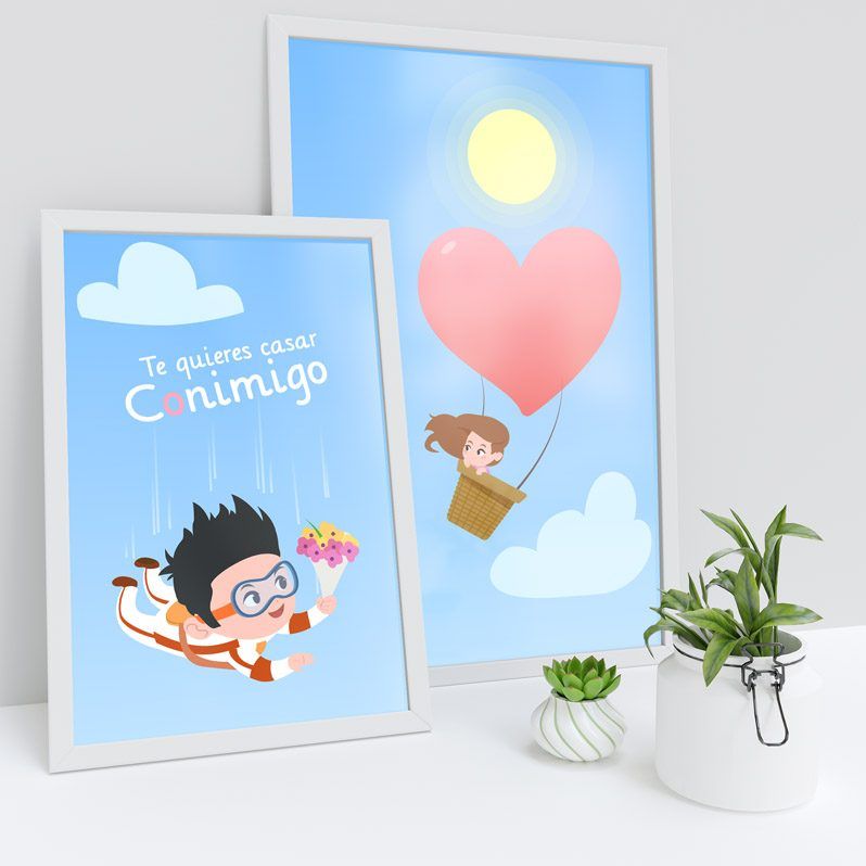 Cuadros en lienzo personalizados para regalar